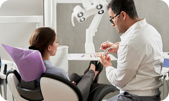 paciente con dentista